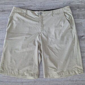 Volcom Surf & Turf 4 Way Stretch Chino Shorts - Khaki - Mens 40